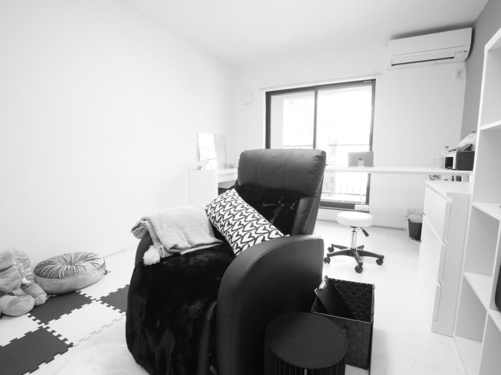 落ち着ける<br />プライベートサロン